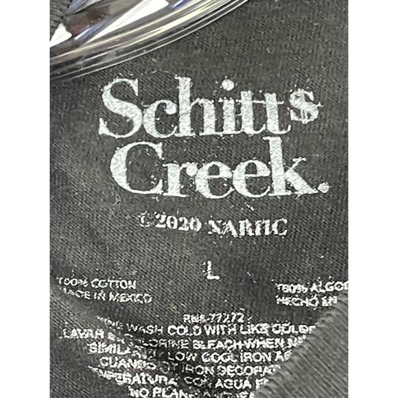 Schitts Creek Sitcom T Shirt Size‎ L Black - Picture 2 of 5